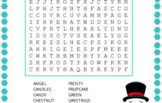 Christmas Word Search (Free Printable Pdf Puzzles) – Free with regard to Christmas Puzzles Printable For Adults with Answers