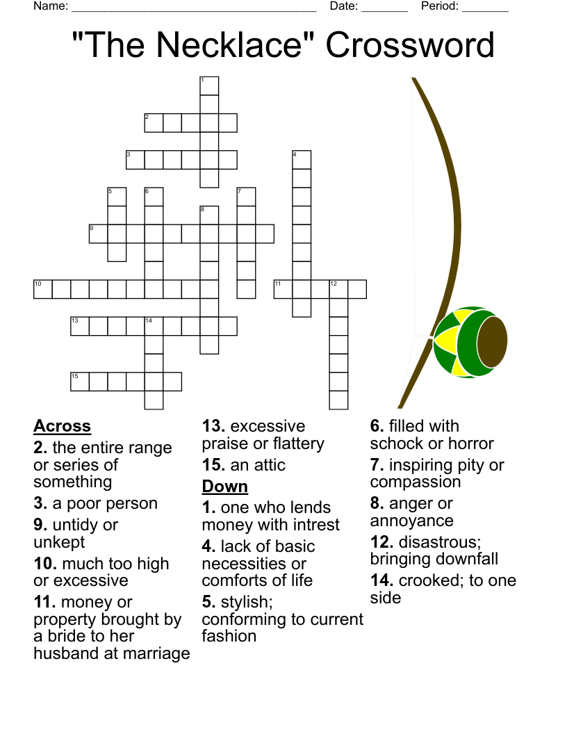 Column Base Jewelry For Men Crossword Clue 7 Letters Dance Record with regard to Thomas Joseph Crossword Printable Download Free