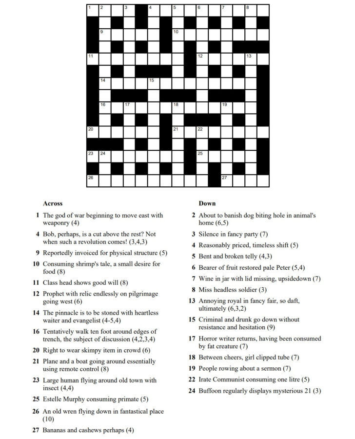 Easy Cryptic Crosswords Free Download