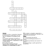 Conflict Resolution Crossword   Wordmint Throughout Conflict Management Crosswords With Answers Free Download