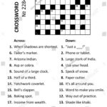 Crossword Puzzle Game 22846 General Knowledge Stock Illustration In General Knowledge Crossword Puzzles Printable With Answers