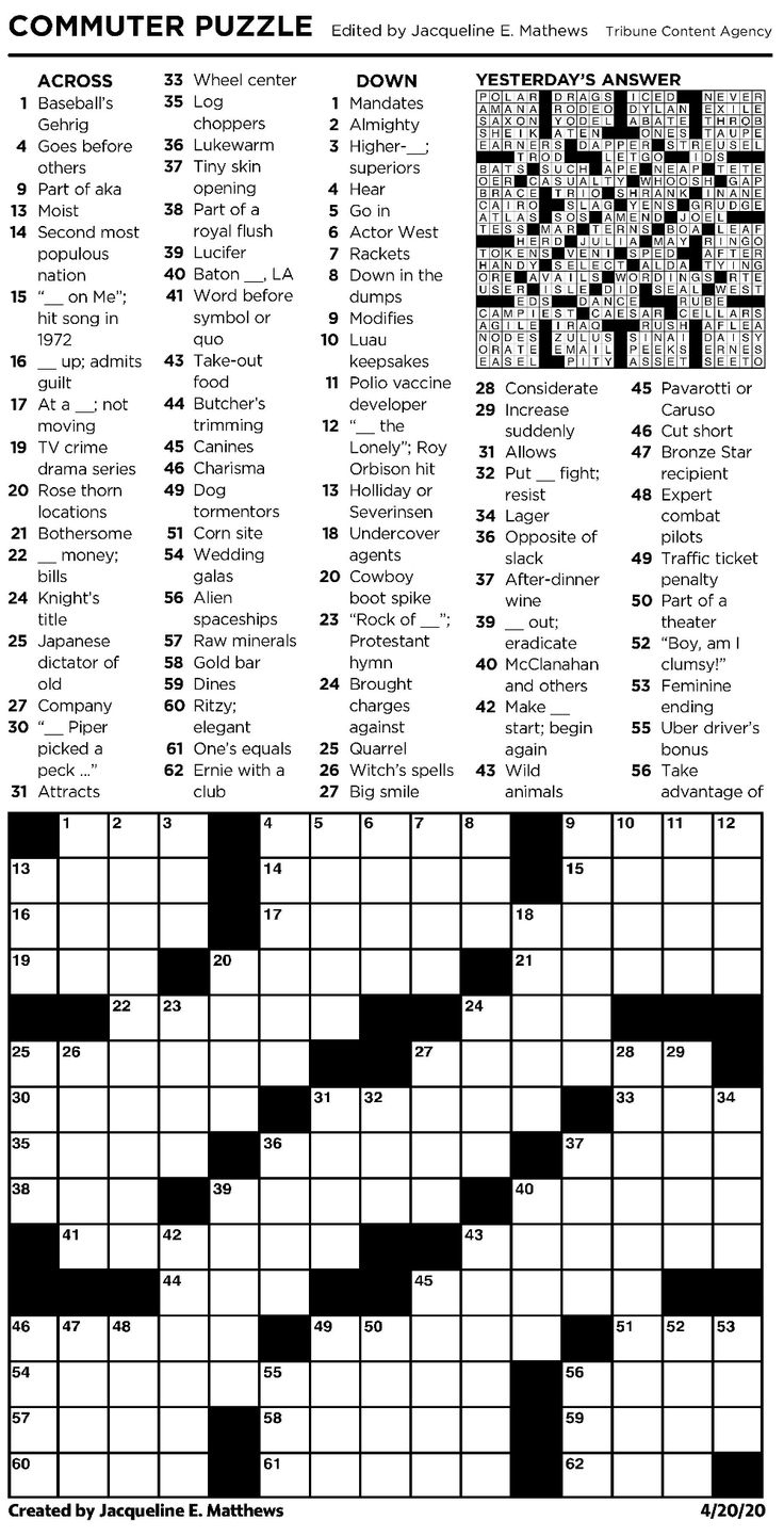 Dallas News within Frank Longo Printable Crossword Free Puzzles