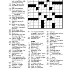 Detroit Free Press Daily Commuter Crossword Puzzle With Regard To Crossword By Jacqueline E Mathews