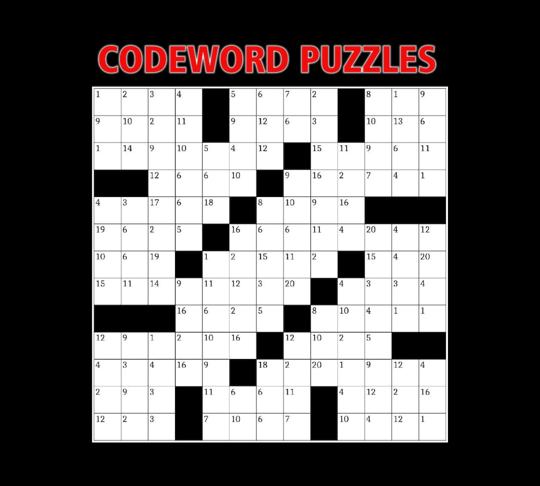 Digital Download 102 Printable Codeword Puzzles For Adults, Fun regarding Codeword Puzzles Themed Printable