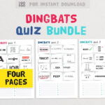Dingbats Picture Quiz Puzzles   The Fun Guess The Phrase Game For Pertaining To Easter Dingbats With Answers