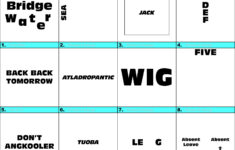 Dingbats Quiz #1 » Find The Answers To Over 730 Dingbats! » Words inside Easy Dingbats Template
