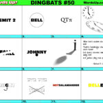 Dingbats Quiz #50 » Find The Answers To Over 730 Dingbats! » Words Inside Dingbats Free For Adults