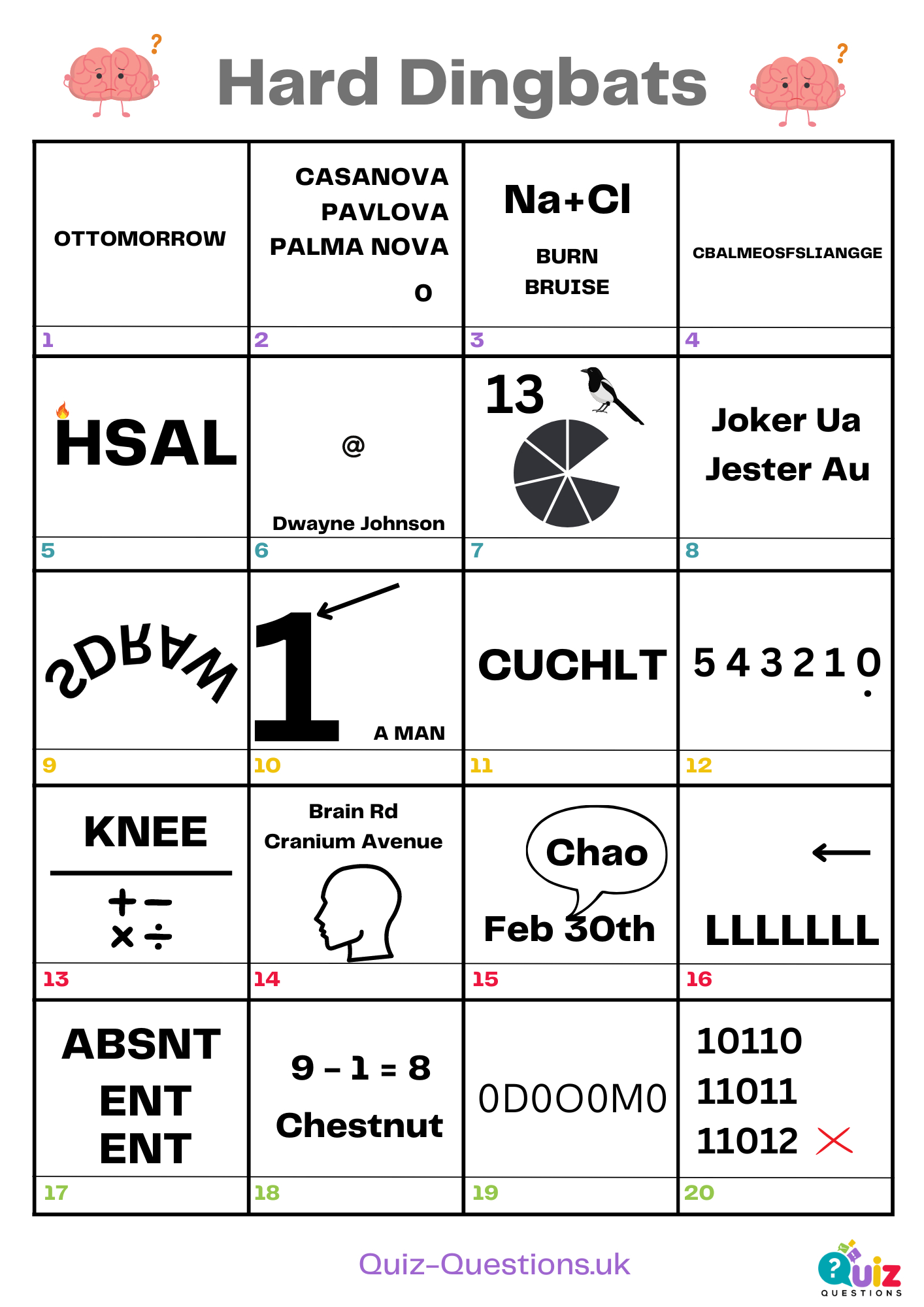 Discover 9 Pub Quiz Ideas | Quiz, Pub Quiz, Rebus Puzzles And More with regard to Printable Tribonds with Answers