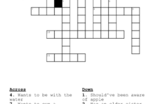 Disney Princess Crossword - Wordmint inside Arrow Crosswords Printable Free Easy