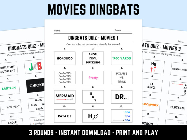 Dingbat Questions and Answers