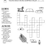 Easter Crossword Puzzle • Beeloo Printable Crafts And Activities In Easter Christian Crossword Puzzle