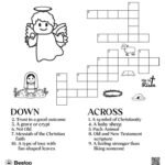 Easter Crossword Puzzle In Easter Christian Crossword Puzzle
