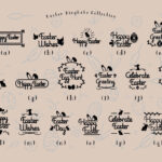 Easter Egg Dingbatsfontdation Studio | Thehungryjpeg Regarding Easter Dingbats