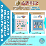 Easter Rebus Puzzle Party Game Cards 351–375 | Madeteachers Within Easter Rebus Puzzles With Answers