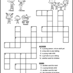 Easy Family Crossword Puzzle   Tree Valley Academy Inside 7 Free Daily Printable Crossword Puzzles