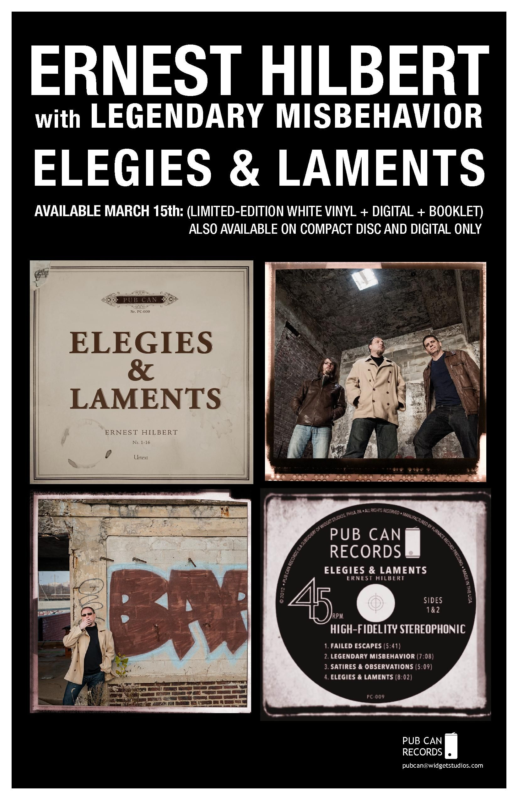 Ernest Hilbert | Elegies &amp;amp; Laments Album inside Wacky Wordies Answers #1 Ernest