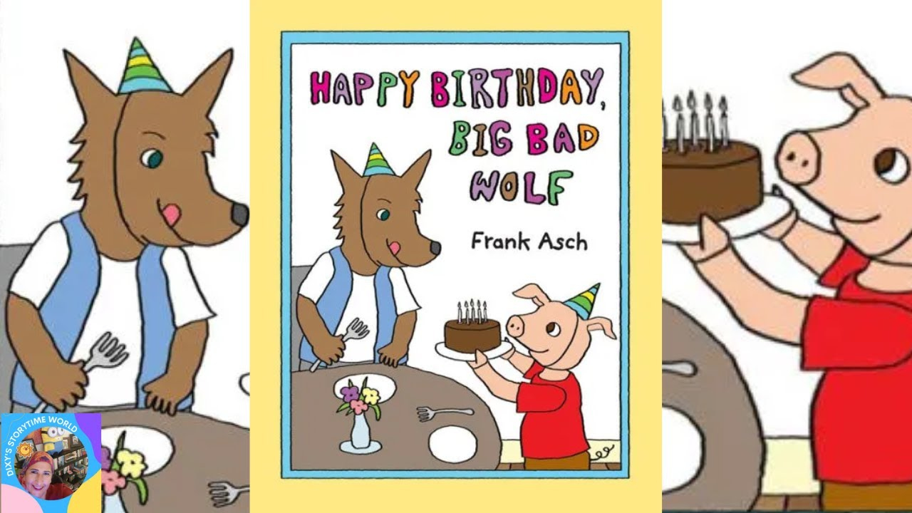 🎂Big Bad Wolf!┃Fairytale Twist┃ Read Aloud Book With Dixy&amp;#039;S Storytime World inside Wacky Wordies Big Bad Wolf