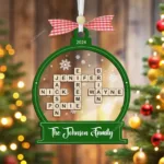 Family Crossword Family Christmas Crossword Puzzle Ornaments Within Crossword Puzzles Christmas Decoration