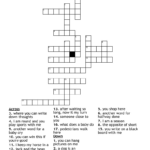 Fill In Blank Crossword   Wordmint Pertaining To Printable Fill In Crossword Puzzles