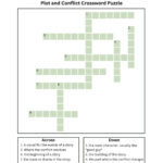 Free And Customizable Crossword Puzzle Templates | Canva Regarding Blank Crossword Grid Printable
