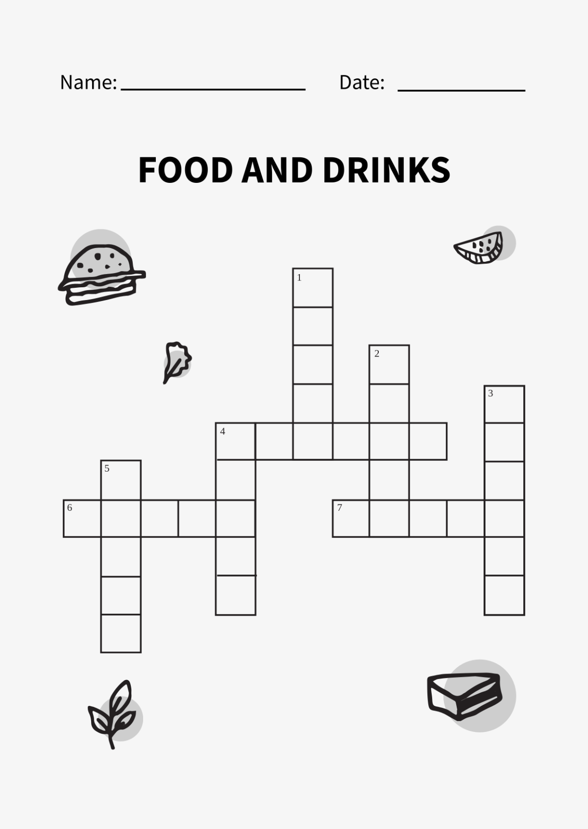 Free Crossword And Mini Crossword To Edit Online in Online Crosswords For 6 Year Olds
