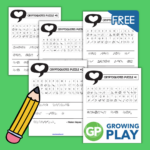 Free Cryptoquote Puzzles Printable   Growing Play For Free Printable Cryptoquips With Clue Letter