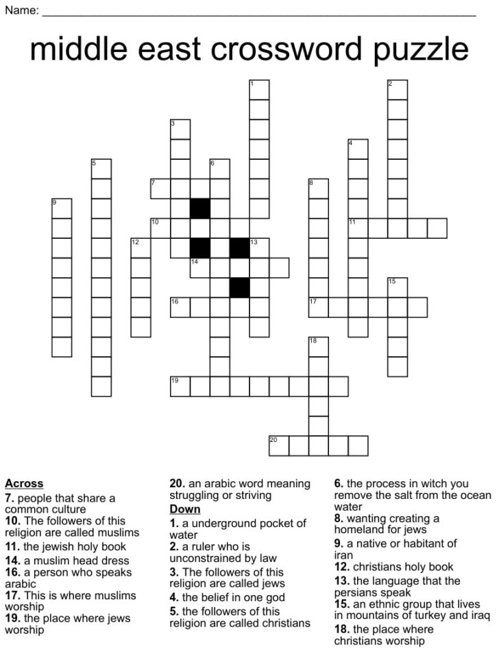 Printable Frank Longo Crossword Puzzles