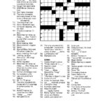 Free Printable General Knowledge Crossword Puzzles   Printable Intended For General Knowledge Crosswords Printable Free