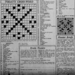 Free Puzzles: Word Cross, Crosswords, And Acrostics | Headlines With Indianapolis Star Crossword Puzzle Printable