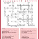 Free Spring Crossword Puzzle Printable   Answer Key Included In Ditloids Printable With Answers