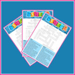 Free Summer Crossword Puzzle (2 Versions)   Answers Included For Summer Adult Anagram Puzzle Free Printable
