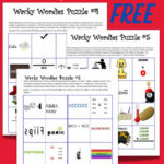 Free Wacky Wordie Printables And Google Slide™ Versions For Wordies Puzzles With Answers Eggs Over Easy