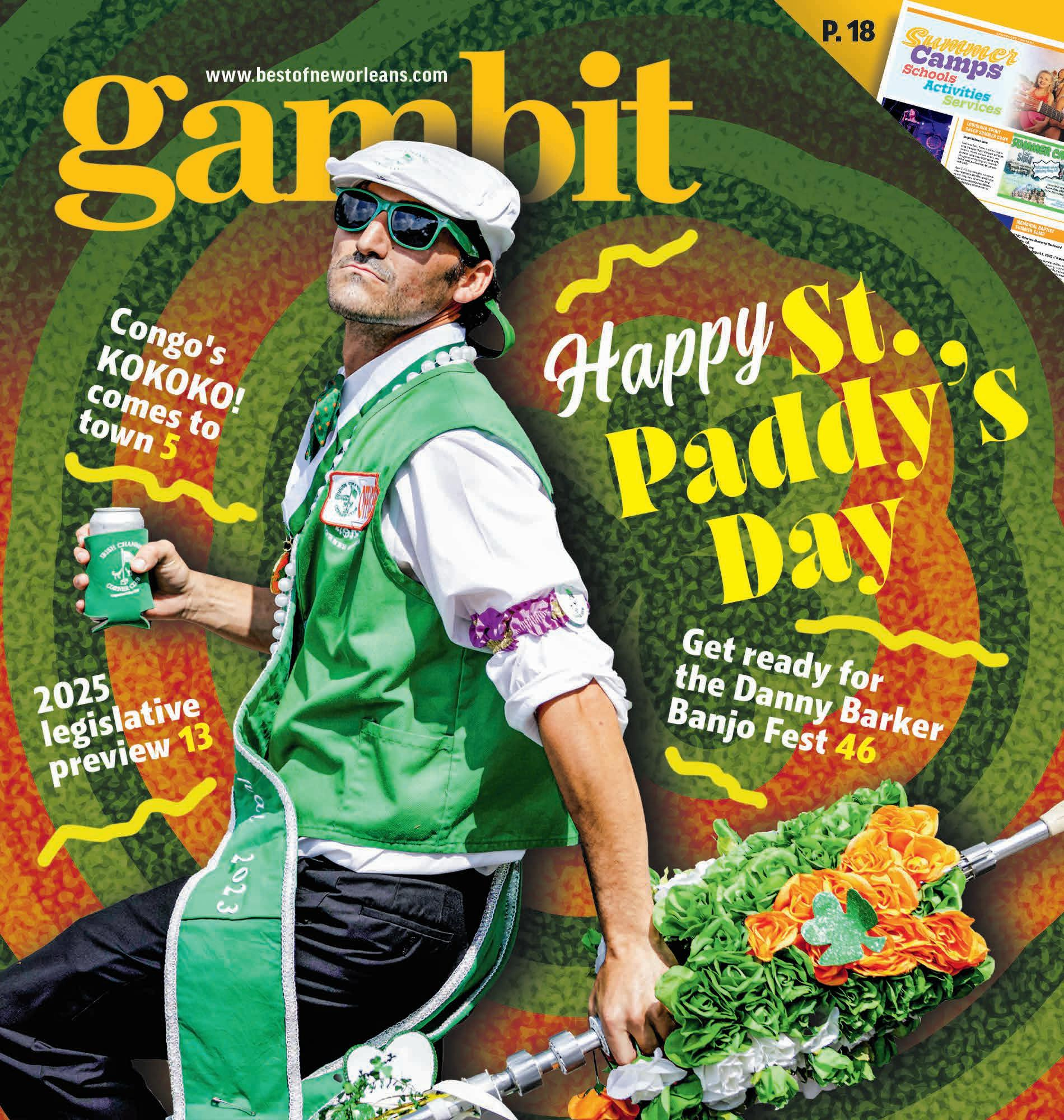 Gambit Digital Edition: March 17, 2025Gambit New Orleans - Issuu intended for Frank Longo Premier Crossword July 27 2025 Printable