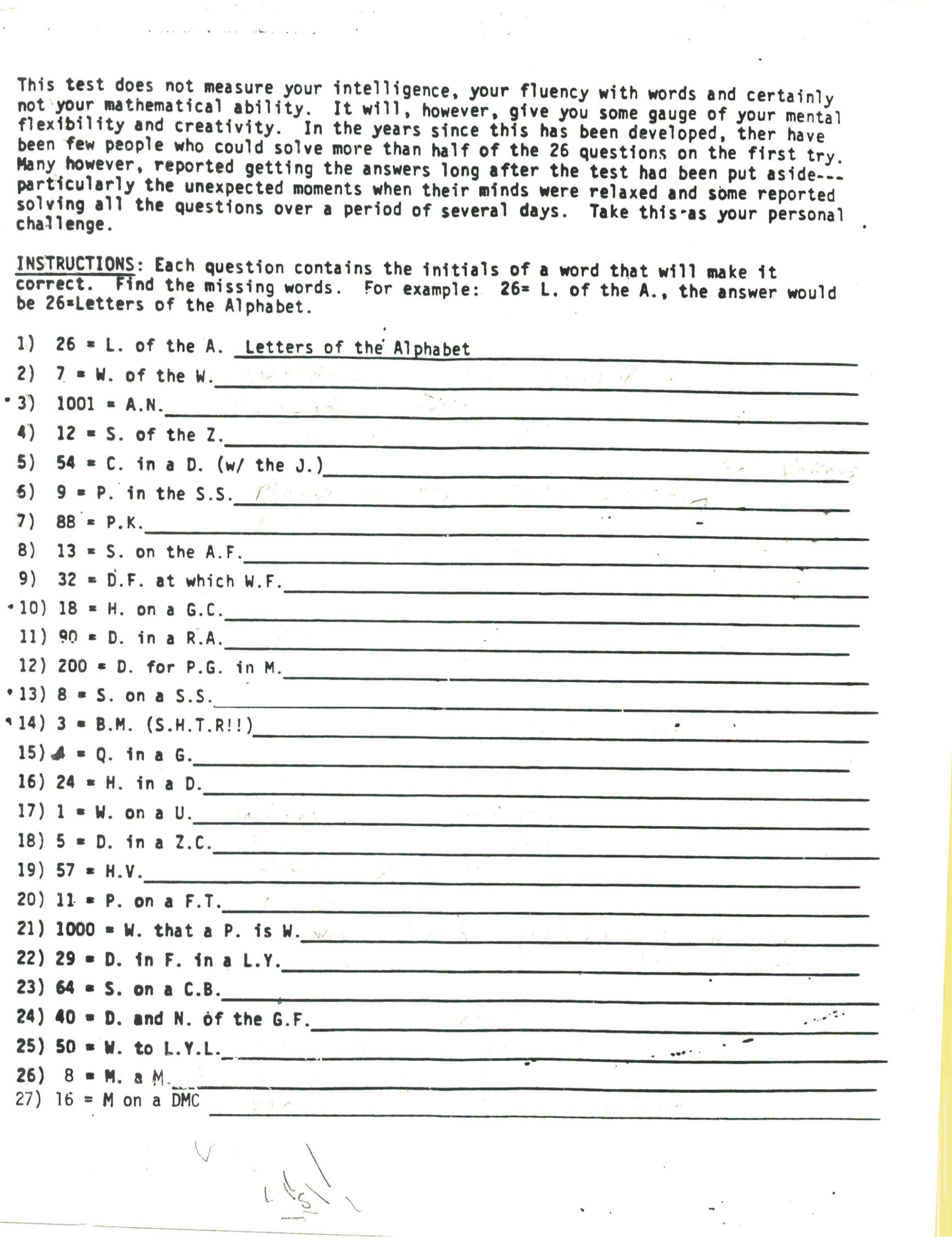Grandfather Sent Me A Puzzle He Was Given In 1975. The Ones I&amp;#039;Ve pertaining to Ditloids Word Puzzle Answers