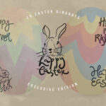Happy Easter Dingbatsheroglyphs Studio | Thehungryjpeg Within Easter Themed Dingbats