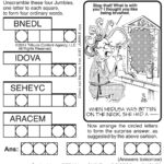 Here'S The Missing Jumble Puzzle Picture | Peninsula Daily News Pertaining To Printable Daily Jumble Puzzle Today