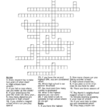 High School Crossword   Wordmint With High School Senior Crossword Puzzles Free Printable