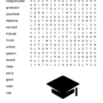 High School Graduation Word Search   Wordmint Throughout High School Senior Crossword Puzzles Free Printable