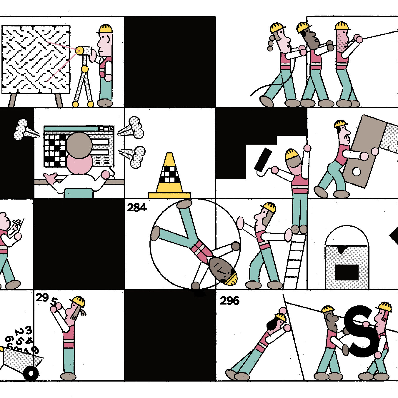 How The Nyt Super Mega Crossword In Puzzle Mania Is Made - The New with Frank Longo Premier Crossword