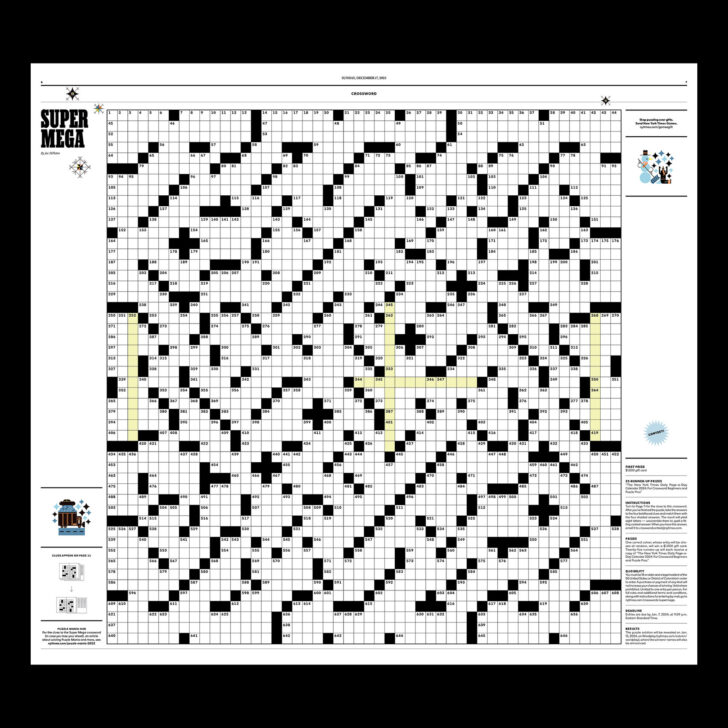 New York Times Sunday Crossword Printable Free Download