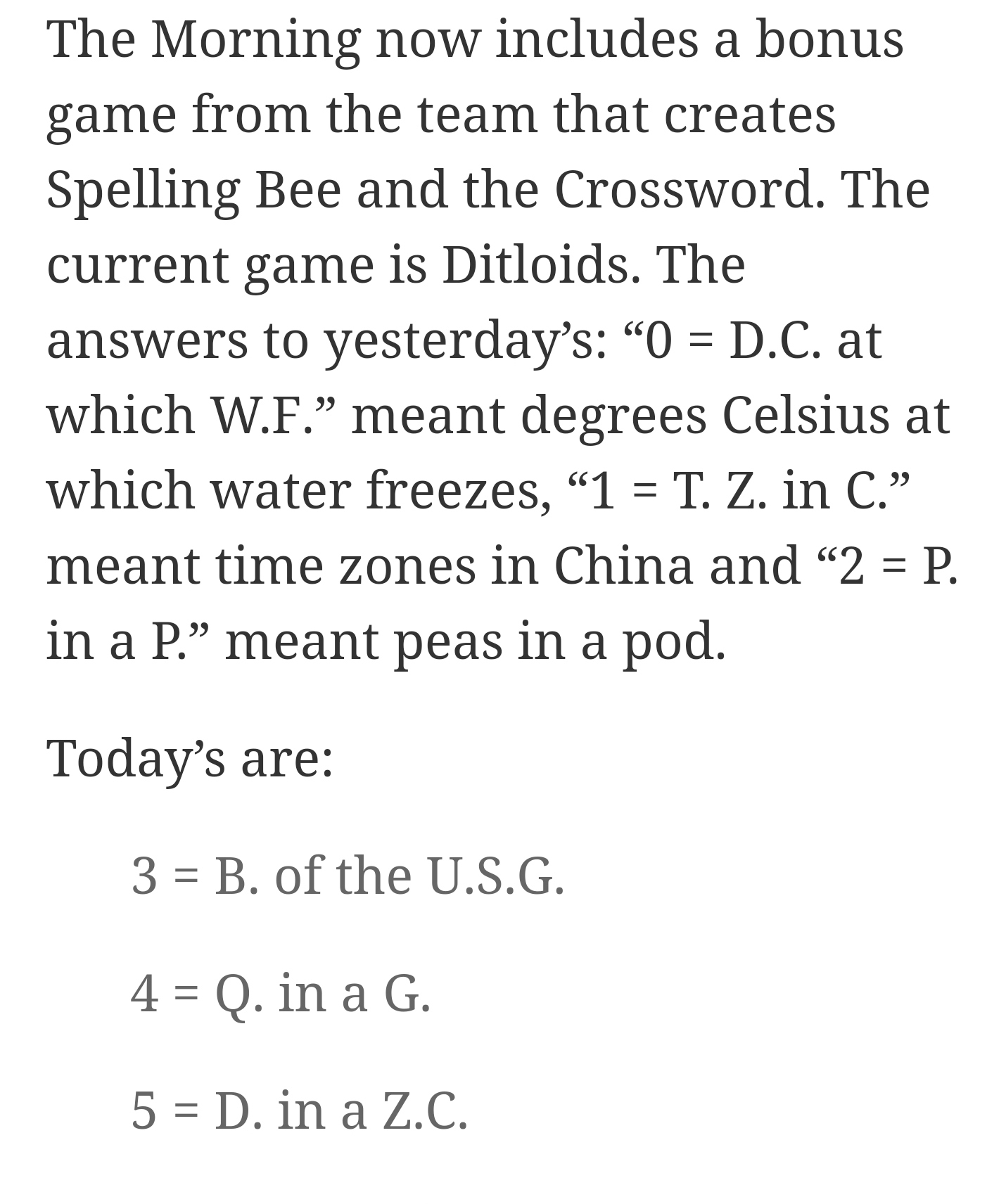 I Got Yesterday&amp;#039;S New York Times &amp;quot;Ditloid&amp;quot; Puzzle No Problem, But with Ditloids Word Puzzle Answers