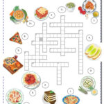 Italian Food: English Esl Worksheets Pdf & Doc Within Italian Food Crossword Kids Printable