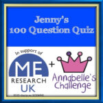 Jenny'S 100 Question Quiz In Aid Of M.e. Research Uk And Inside Ditloid Puzzle 25=Sp