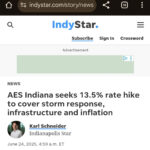 Kelly Evans On X: "Our Usage Went Down 10% Last Month Our Bill Throughout Indystar Crossword