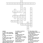 King James Crossword Puzzle   Wordmint Within James Free Puzzles Printable