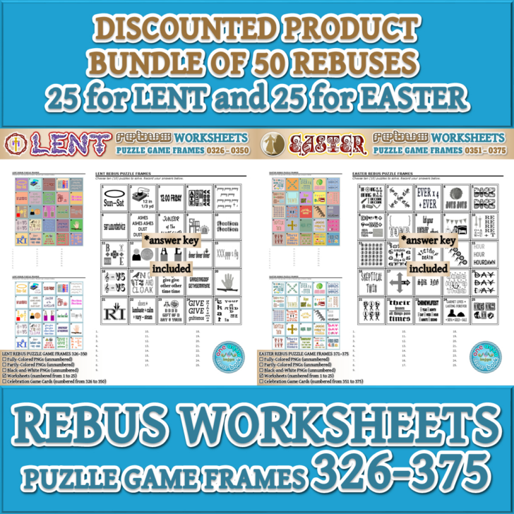 Easter Rebus Puzzles