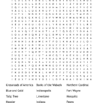 National Ffa Week 2018 Bingo Cards   Wordmint Intended For Indianapolis Star Crossword Puzzle Printable