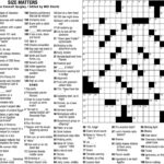 New York Times Crossword Puzzle Within Ny Times Sunday Crossword Free Printable