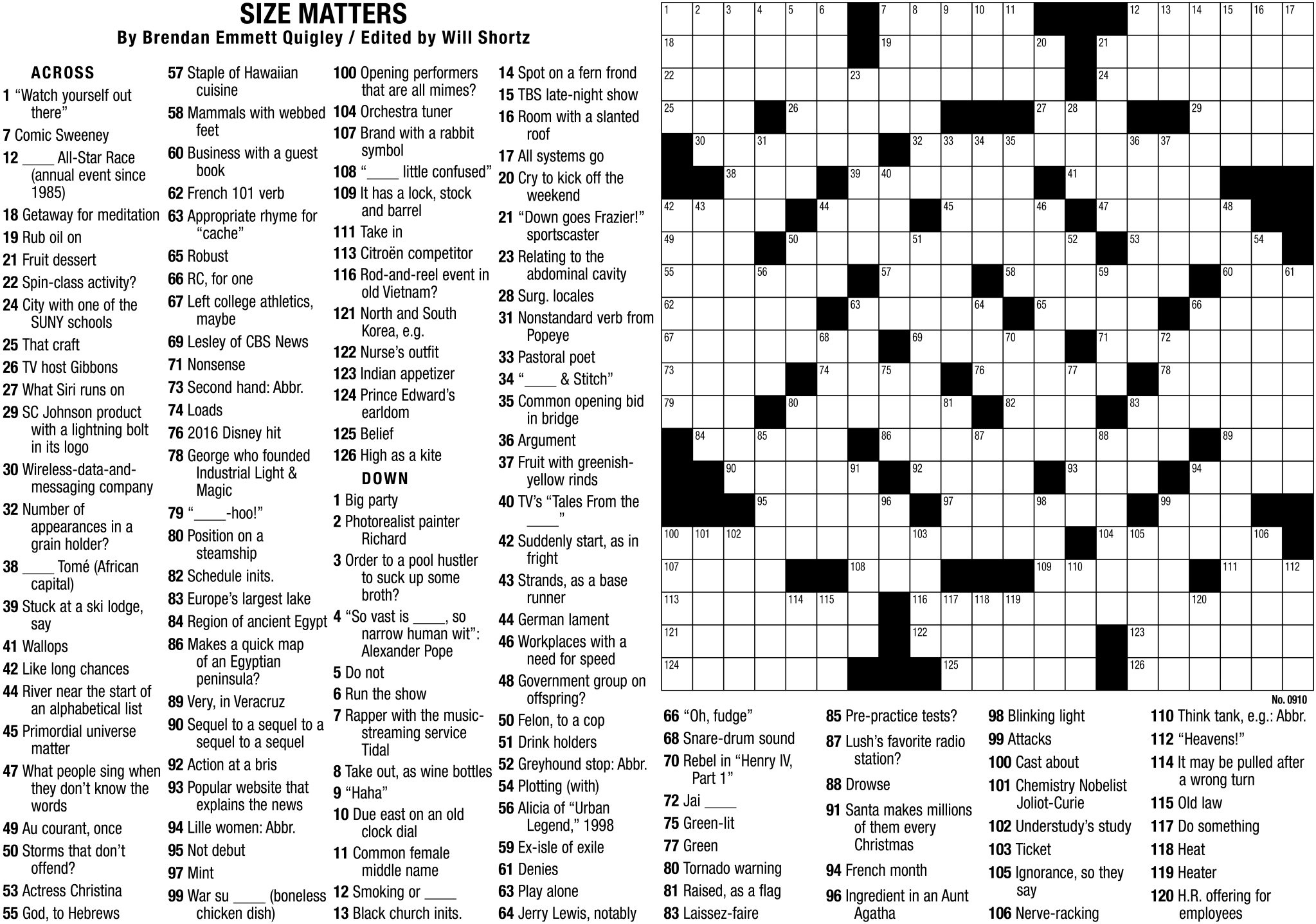 New York Times Crossword Puzzle within Ny Times Sunday Crossword Free Printable