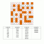 Number Fill In Puzzles Intended For Free Ditloids With Answers